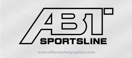 ABT Sportline Wheels Decals - Pair (2 pieces)